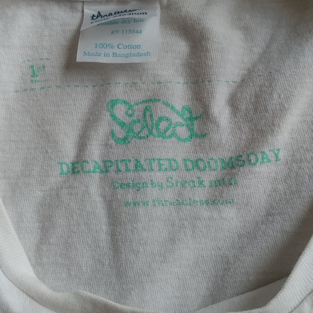 Threadless Select Decapitated Doomsday Girly Med - image 6